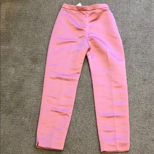 J.Crew silk cropped chino pants size  0